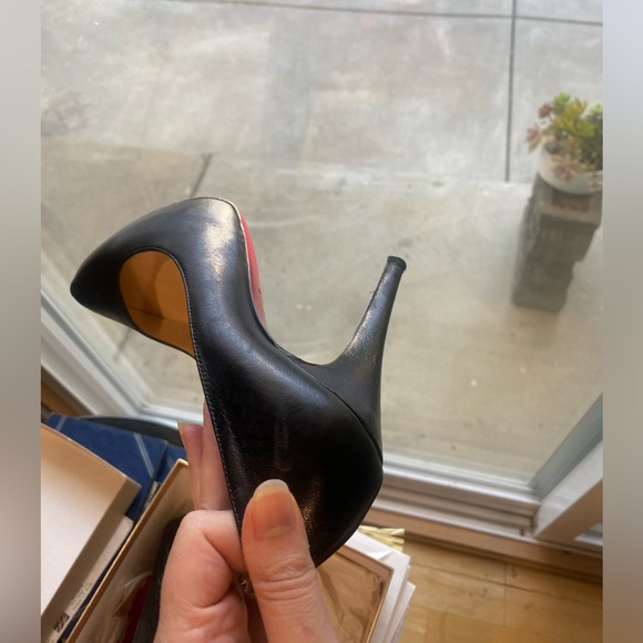 Authentic Christian Louboutin Platform Pumps 37 - Picture 6 of 16